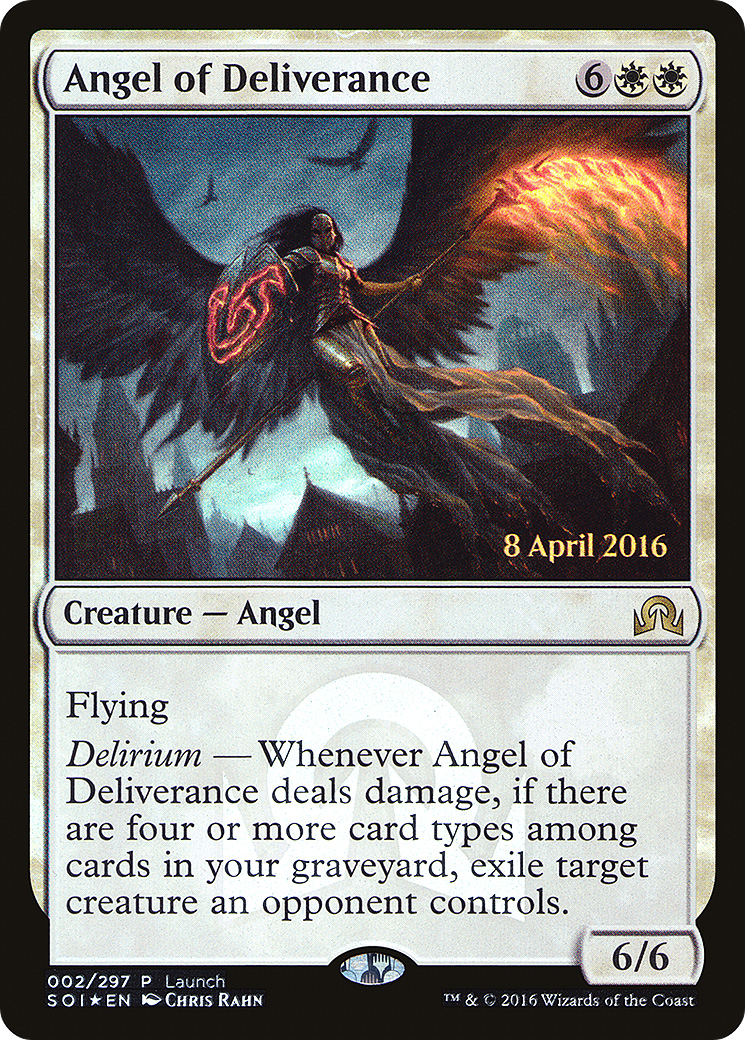 Angel of Deliverance (LARP-002) - Shadows over Innistrad Promos Foil
