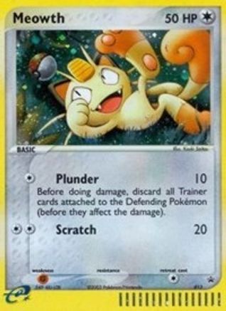 Meowth (EX Series Collector's Tin) 013  - Holofoil Nintendo Promos - Promo