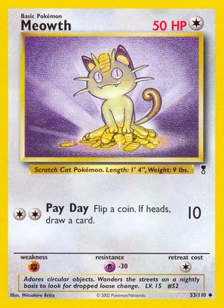 Meowth  Legendary Collection - Uncommon