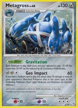 Metagross  - Reverse Holofoil Supreme Victors - Holo Rare