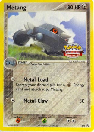 Metang - 023 (Stadium Challenge 2004)  Nintendo Promos - Promo