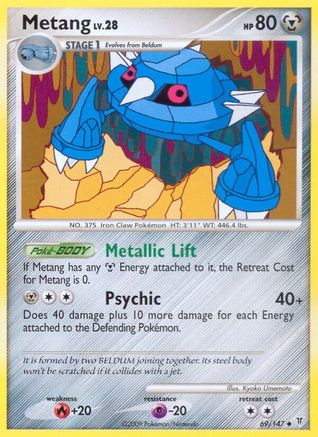 Metang  - Reverse Holofoil Supreme Victors - Uncommon