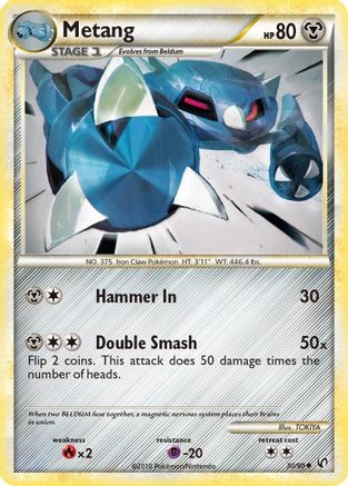 Metang 030/90  - Reverse Holofoil Undaunted - Uncommon