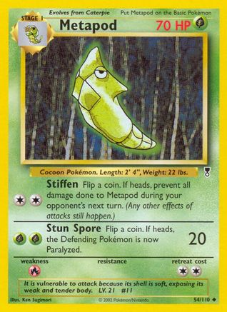 Metapod  Legendary Collection - Uncommon