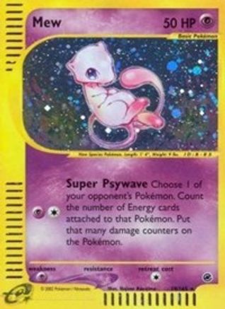 Mew (19)  - Holofoil Expedition - Holo Rare
