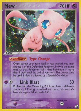 Mew  - Holofoil Legend Maker - Holo Rare