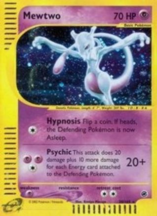 Mewtwo (20)  - Holofoil Expedition - Holo Rare
