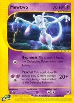 Mewtwo (56)  - Reverse Holofoil Expedition - Rare