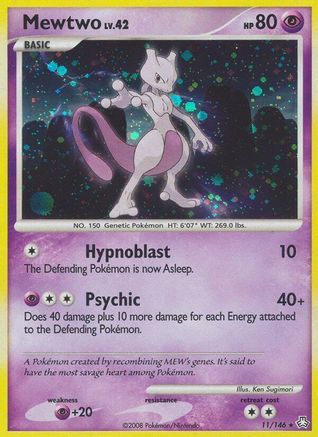 Mewtwo  - Holofoil Legends Awakened - Holo Rare