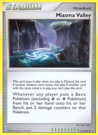 Miasma Valley  Platinum - Uncommon