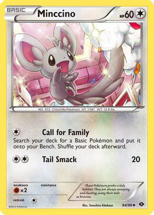 Minccino  - Reverse Holofoil Next Destinies - Uncommon