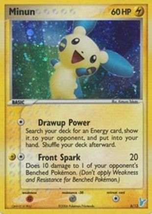 Minun/12  - Holofoil EX Trainer Kit 2 Plusle & Minun - Common
