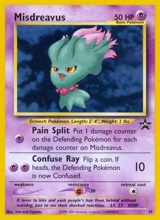 Misdreavus 039  WoTC Promo - Promo