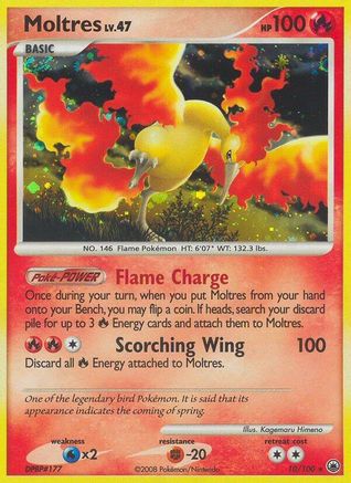 Moltres  - Holofoil Majestic Dawn - Holo Rare