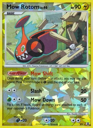 Mow Rotom  - Reverse Holofoil Rising Rivals - Ultra Rare