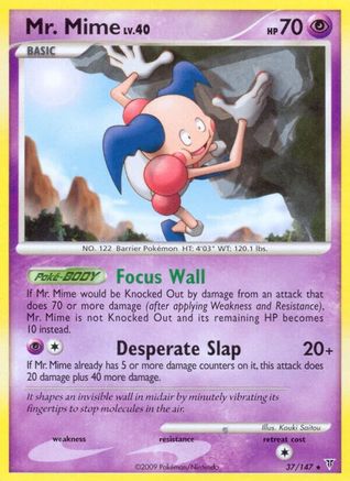 Mr. Mime  - Reverse Holofoil Supreme Victors - Rare