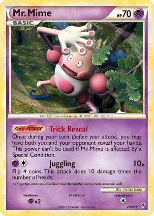 Mr. Mime  - Reverse Holofoil Call of Legends - Rare
