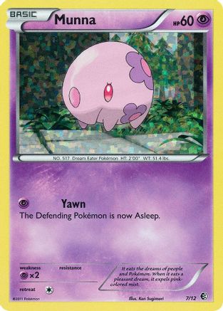 Munna - 7/12/12  - Holofoil McDonalds Promos 2011 - Promo