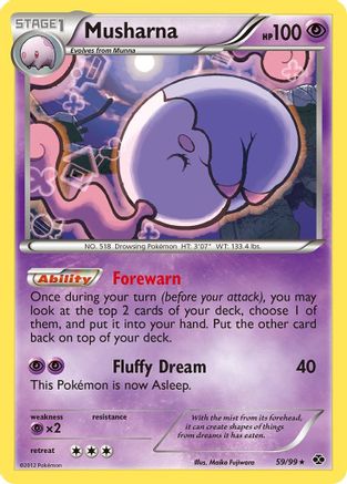Musharna  Next Destinies - Rare