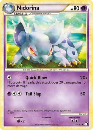 Nidorina  Triumphant - Uncommon