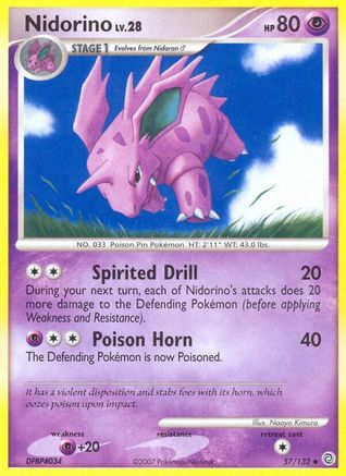 Nidorino  Secret Wonders - Uncommon