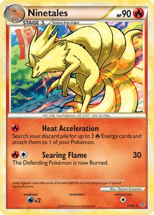 Ninetales  Unleashed - Rare