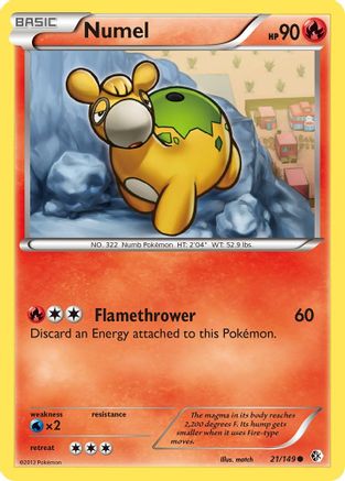 Numel 021  - Reverse Holofoil Boundaries Crossed - Common