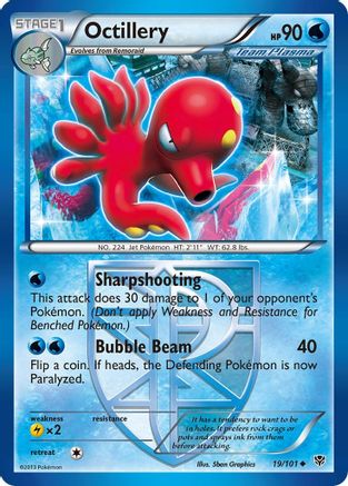 Octillery (Team Plasma) 019  Plasma Blast - Uncommon