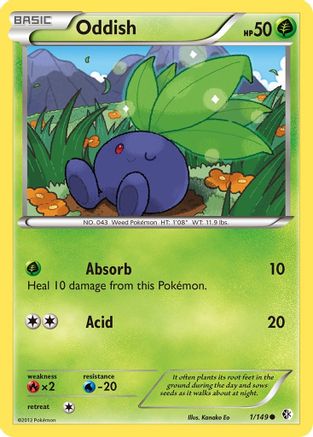 Oddish 001  Boundaries Crossed - Common