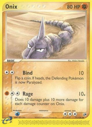 Onix 071/100  - Reverse Holofoil Sandstorm - Common