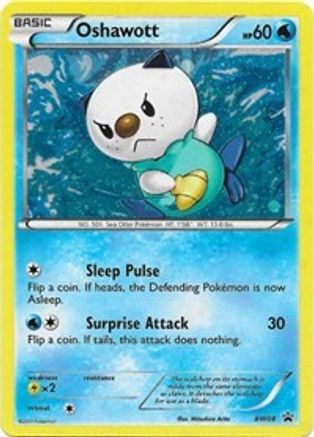 Oshawott - BW08  - Holofoil Black and White Promos - Promo