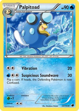 Palpitoad 025  Plasma Freeze - Uncommon