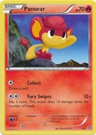 Pansear  Kalos Starter Set - Common