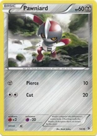 Pawniard  Kalos Starter Set - Common