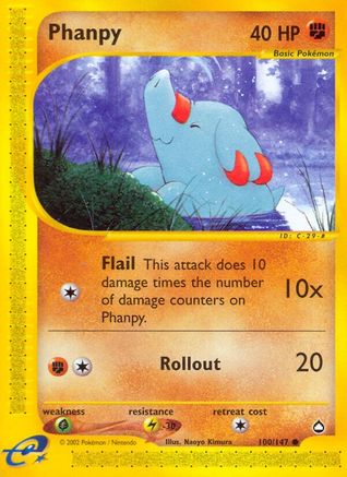 Phanpy/147  Aquapolis - Common