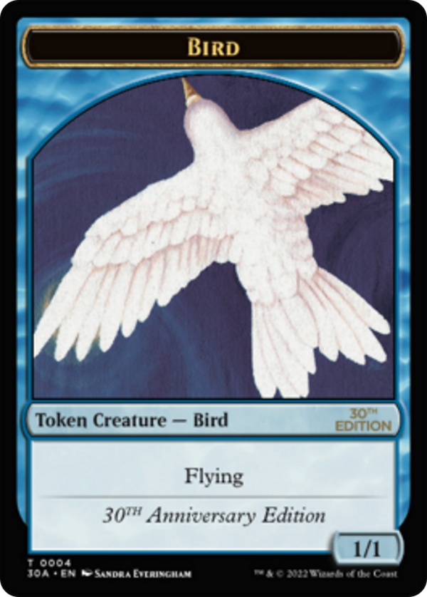 Bird Token (30A-004) - 30th Anniversary Tokens