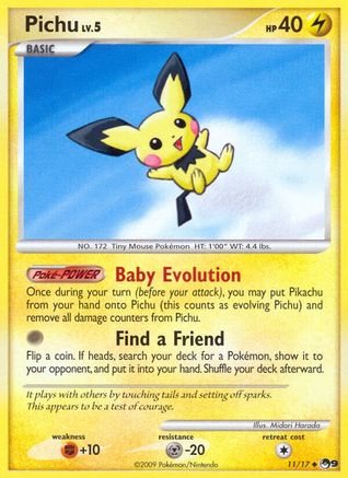 Pichu  POP Series 9 - Uncommon