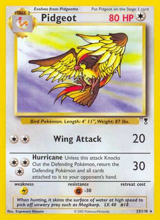 Pidgeot  Legendary Collection - Rare