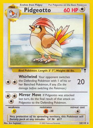 Pidgeotto  Legendary Collection - Rare