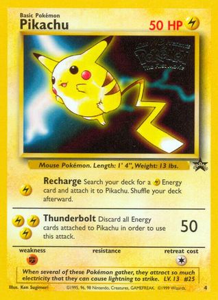 Pikachu (Movie Promo) 004  WoTC Promo - Promo