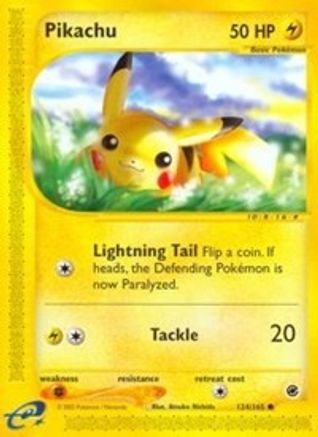 Pikachu 124  Expedition - Common