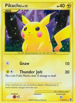 Pikachu  - Holofoil Rising Rivals - Secret Rare