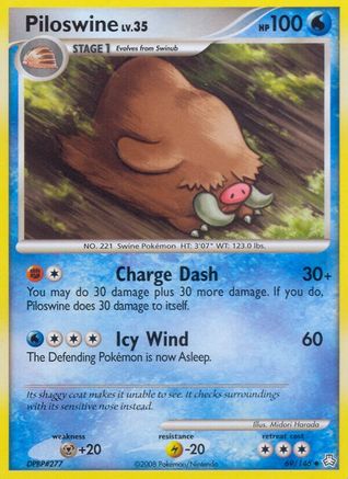 Piloswine  Legends Awakened - Uncommon