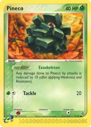 Pineco  Dragon - Common