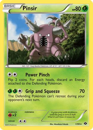 Pinsir  - Reverse Holofoil Next Destinies - Rare