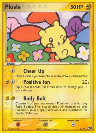 Plusle  POP Series 3 - Rare