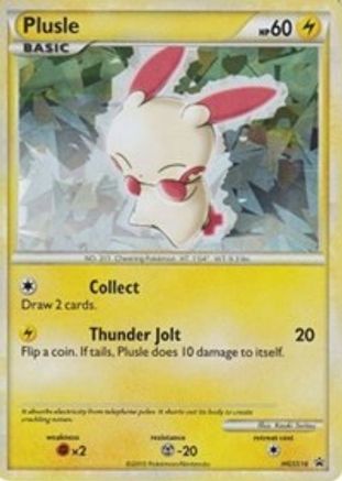 Plusle - HGSS16  - Holofoil HGSS Promos - Promo