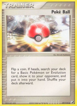 Poke Ball  Unseen Forces - Uncommon