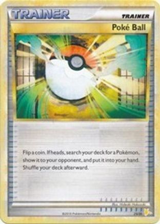 Poke Ball (Raichu)  HGSS Trainer Kit Gyarados & Raichu - Common