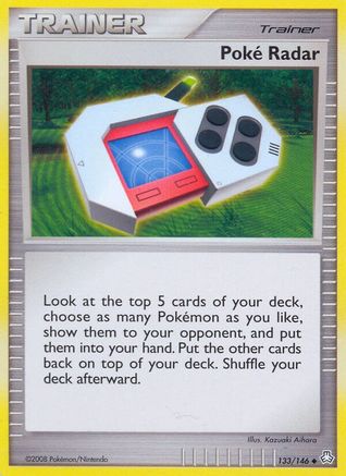 Poke Radar  - Reverse Holofoil Legends Awakened - Uncommon